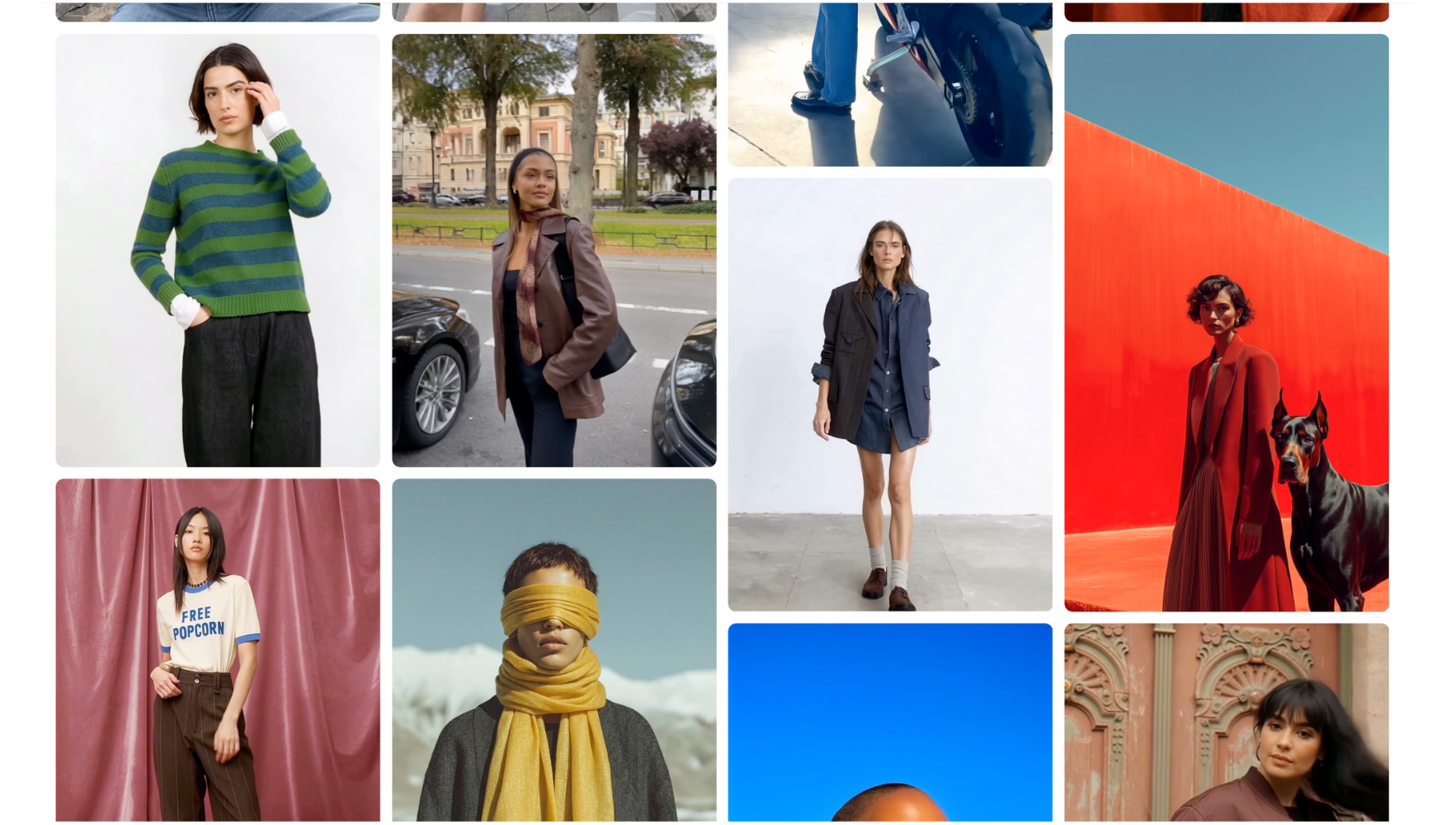 Download AI-generated fashion video ready for publishing